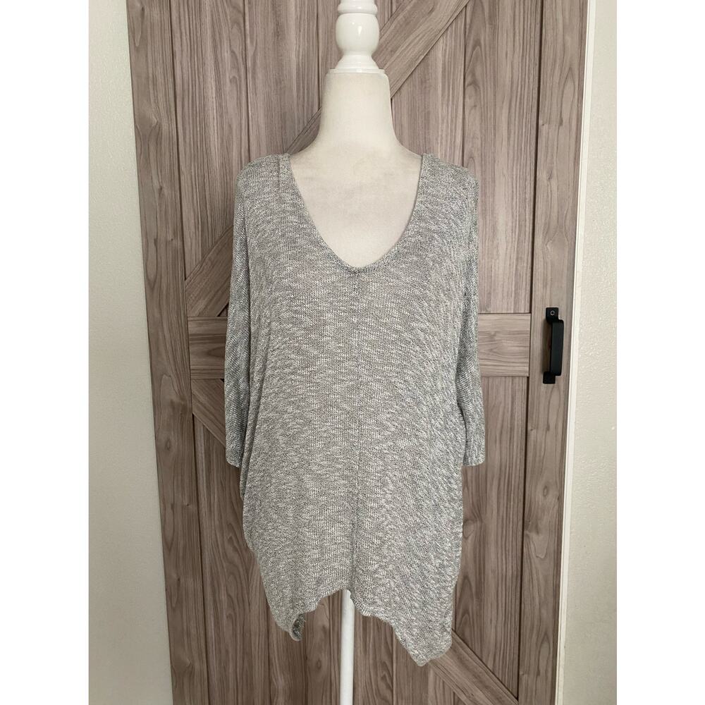 Express heather gray extra small sweater